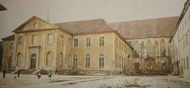 Historical image of the archive of Göttingen State and University Library