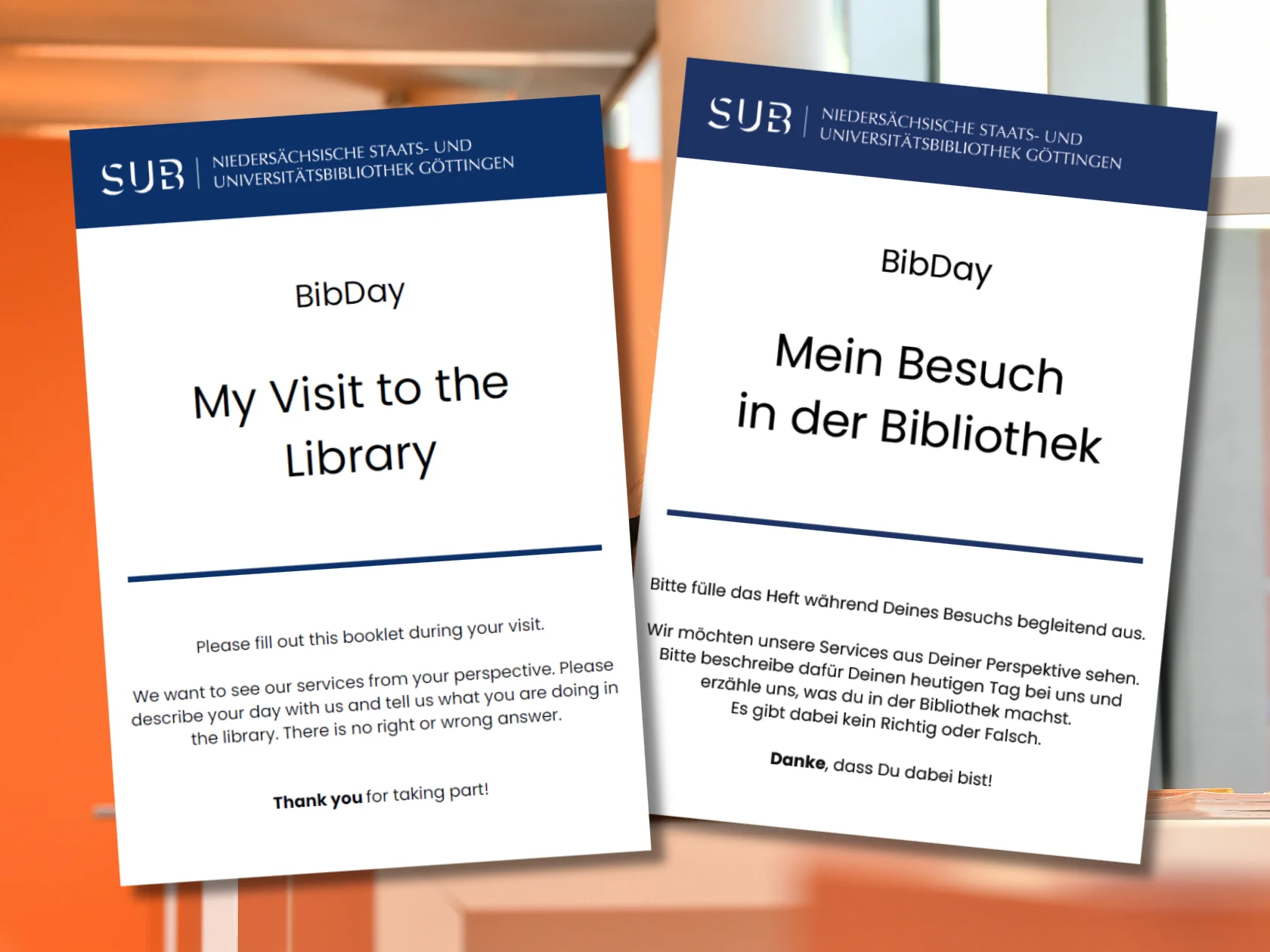 Tagebuchhefte für UX Studie